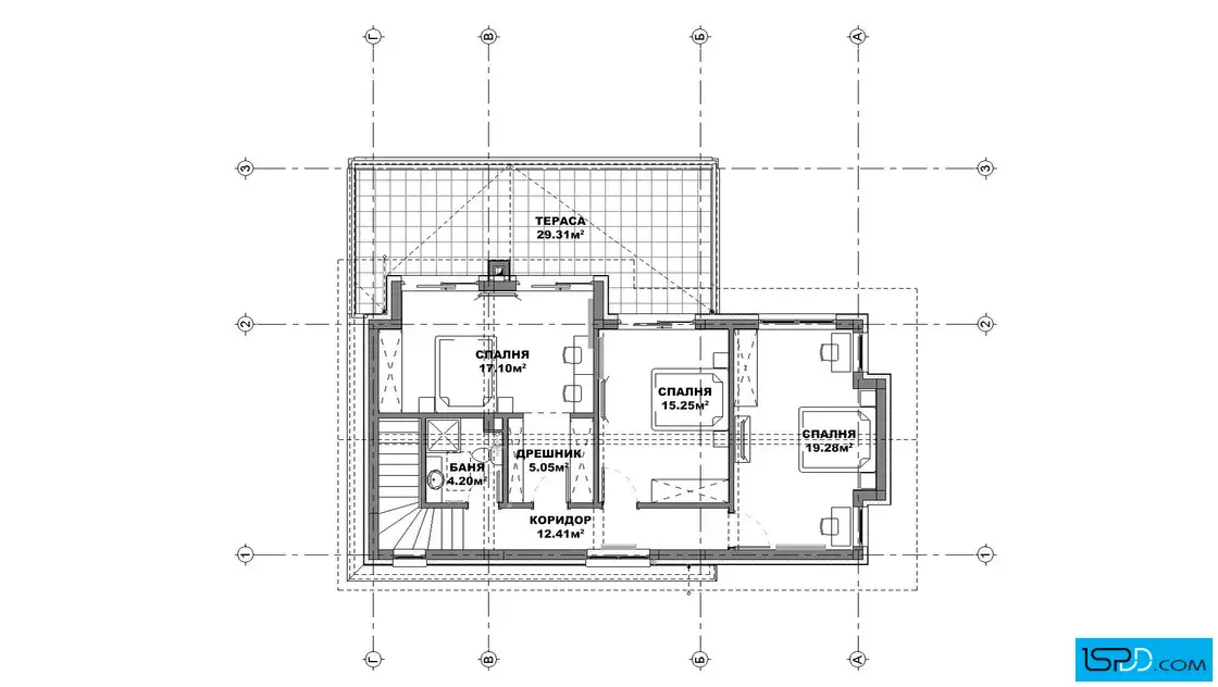 План на втори етаж