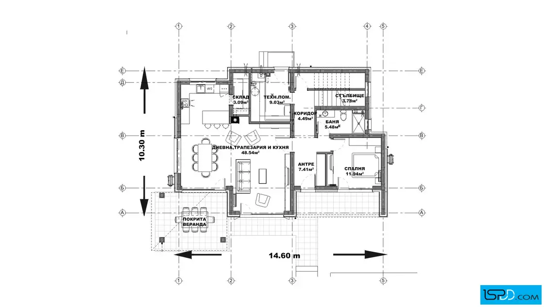 План на първи етаж
