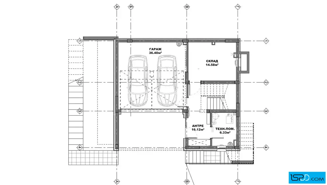 План на подземен етаж