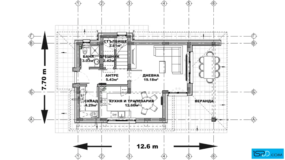 План на първи етаж