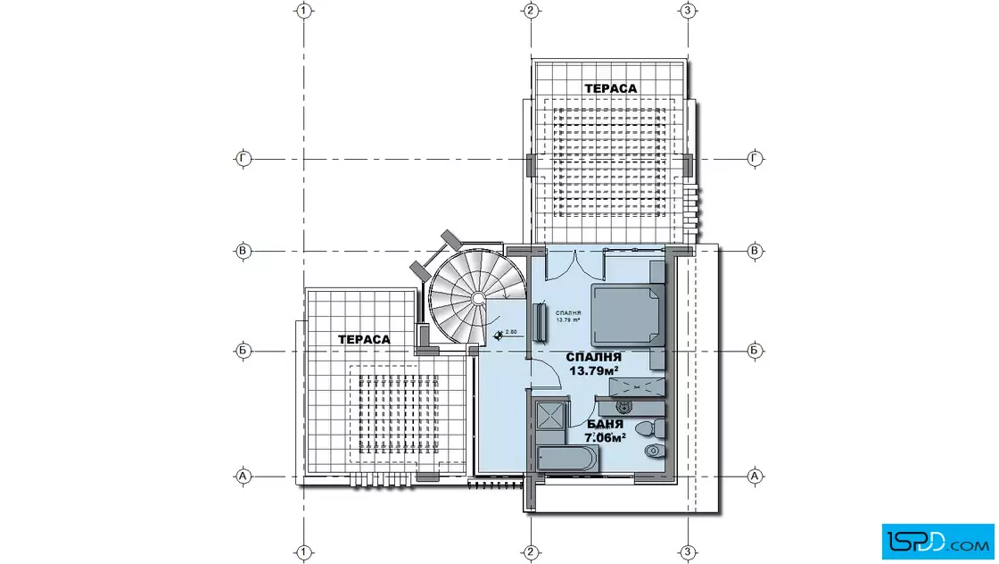 План на втори етаж