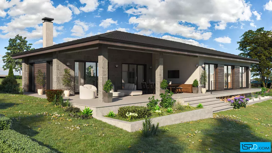 Проект на къща в с. Аврен