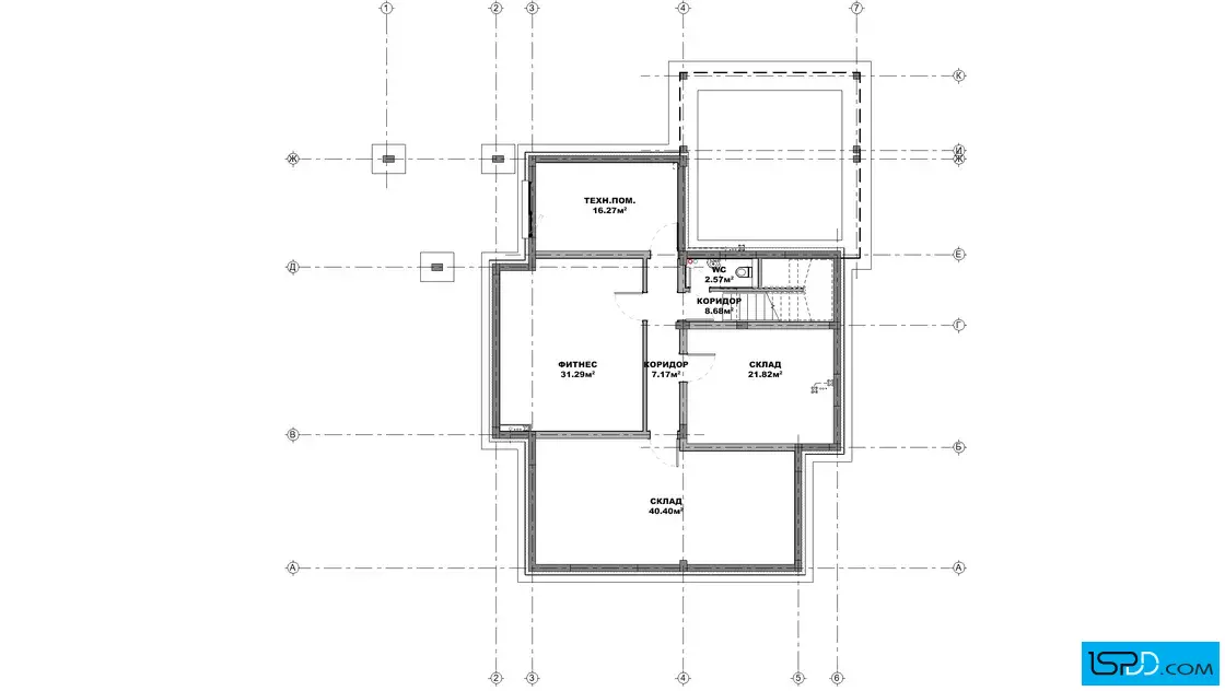 План на подземен етаж