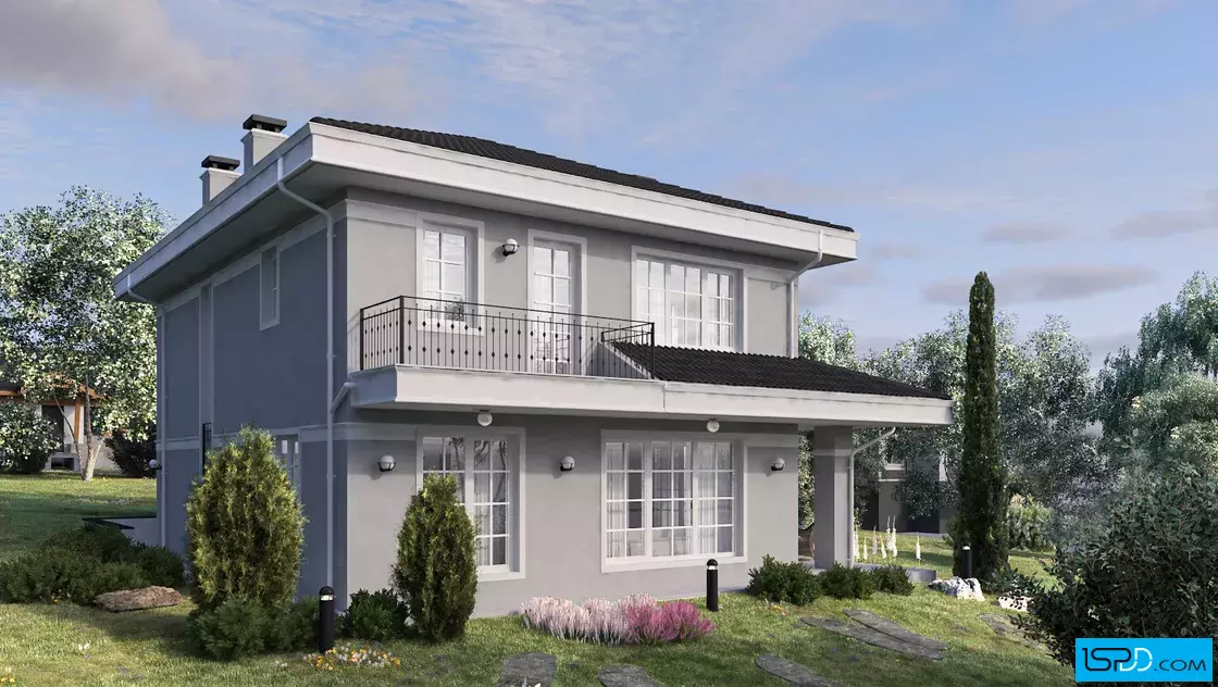 Проект на къща в гр. Попово