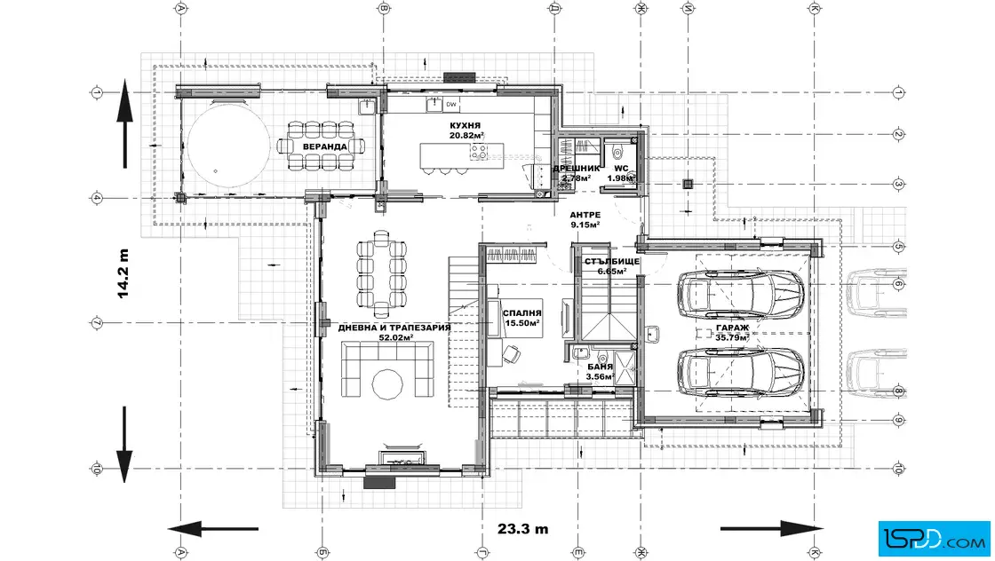 План на първи етаж