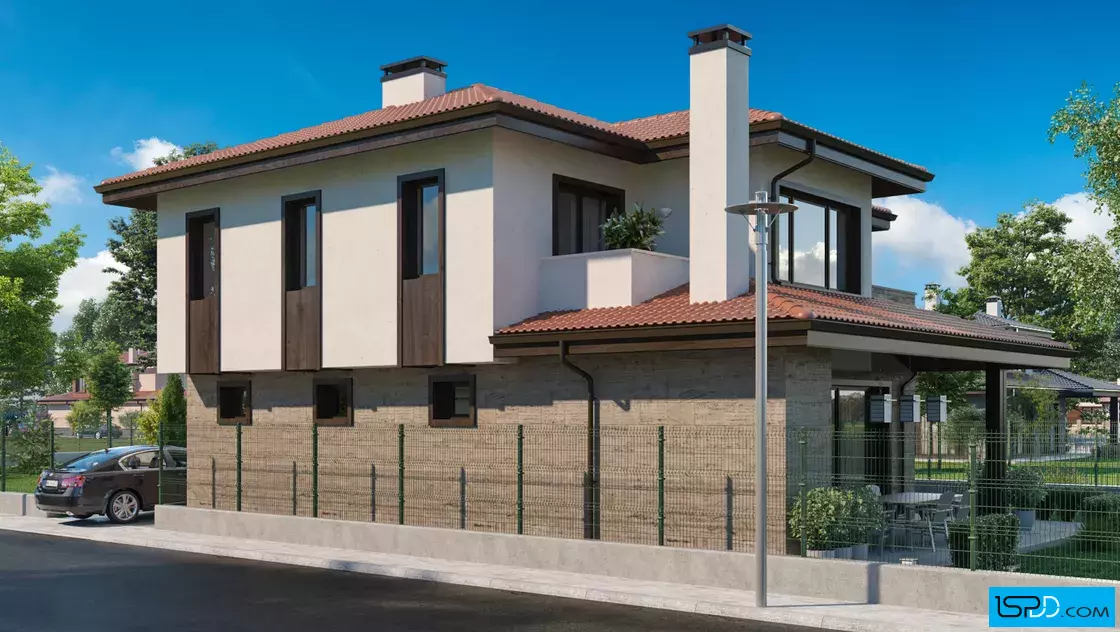 Проект на къща в гр. Пловдив