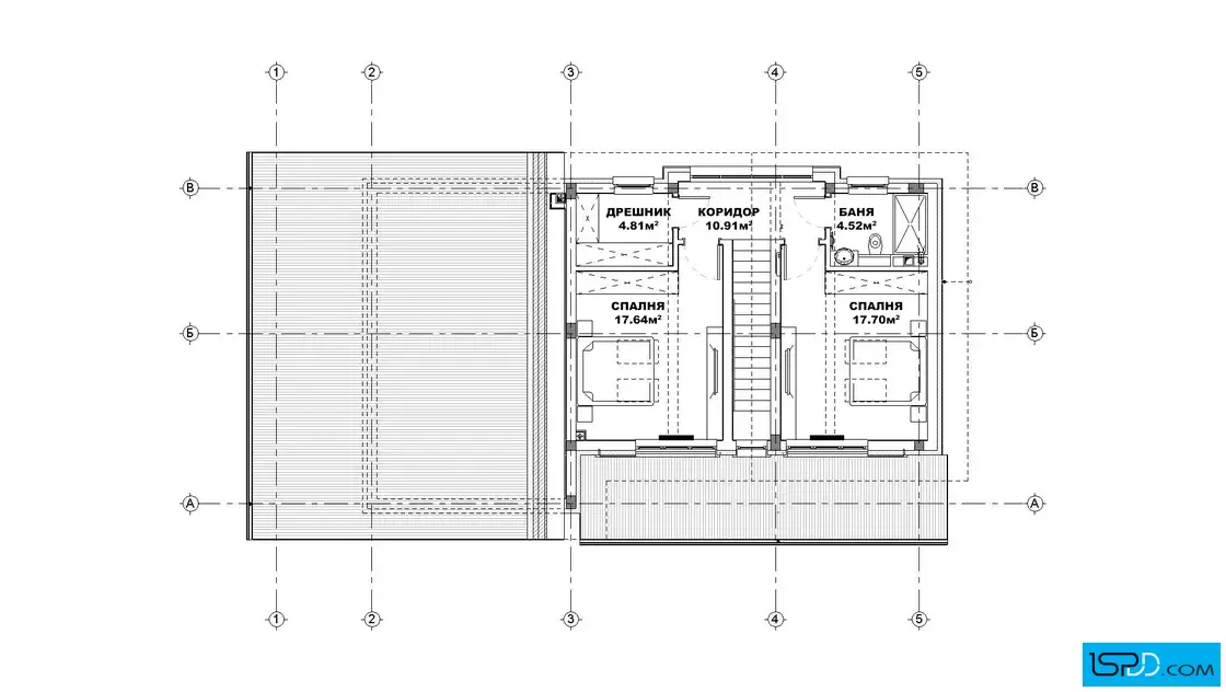 План на втори етаж
