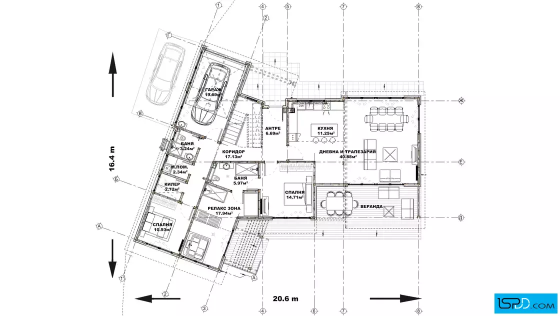 План на първи етаж