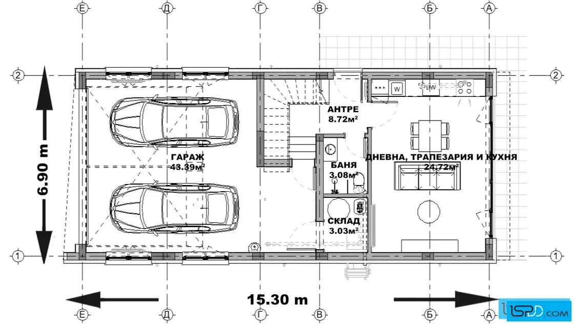 План на първи етаж План на първи етаж