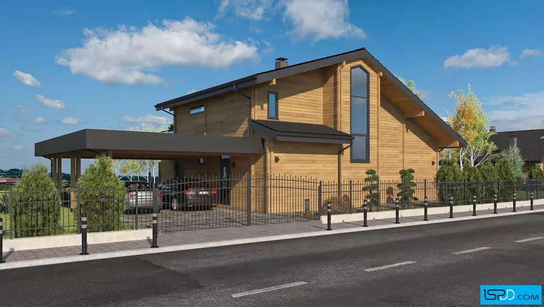 Проект на къща в с. Вакарел