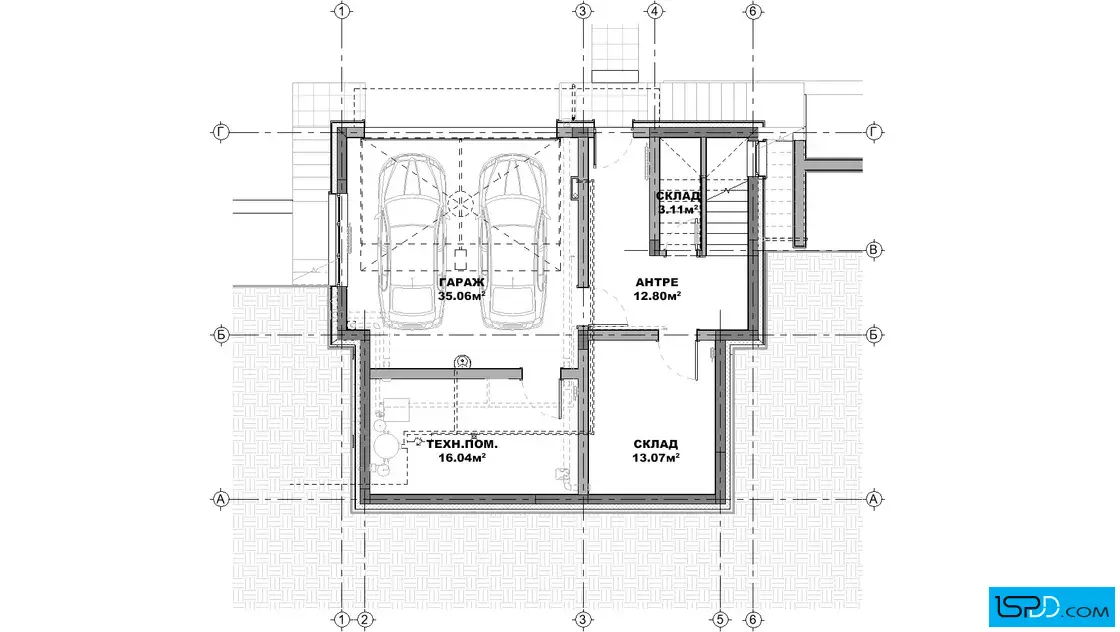 План на подземен етаж