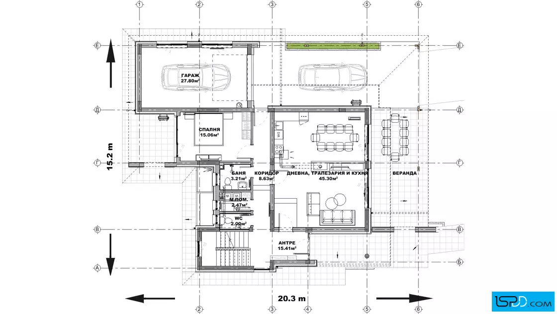 План на първи етаж