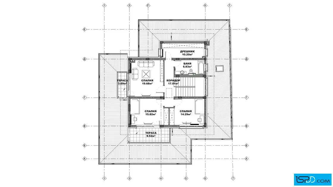 План на втори етаж