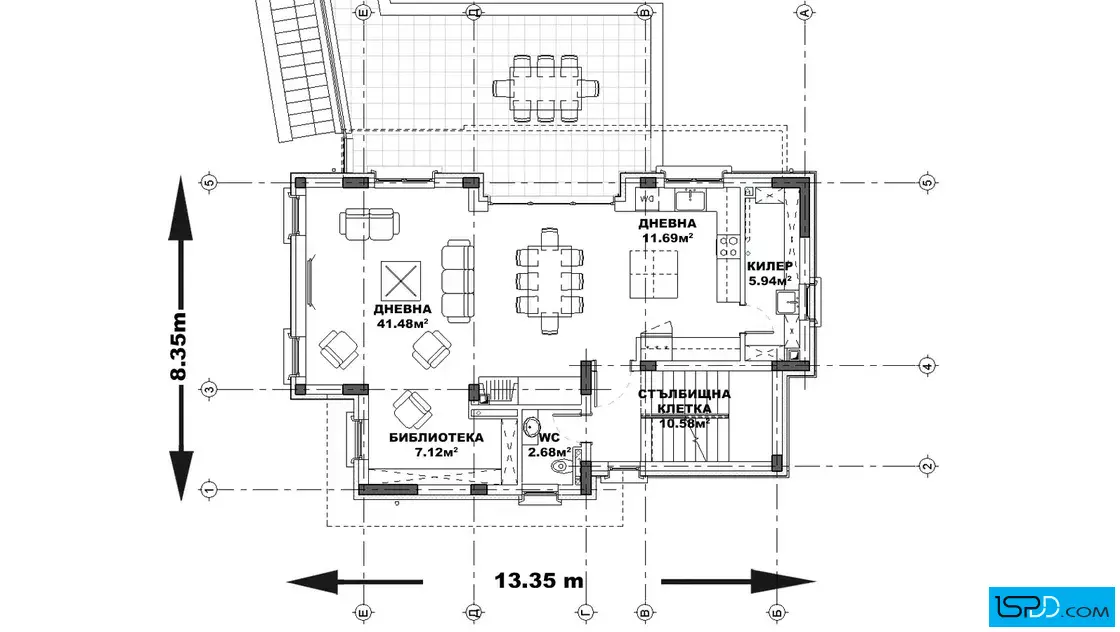 План на първи етаж