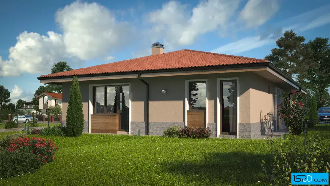 Проект на къща в с. Твърдица