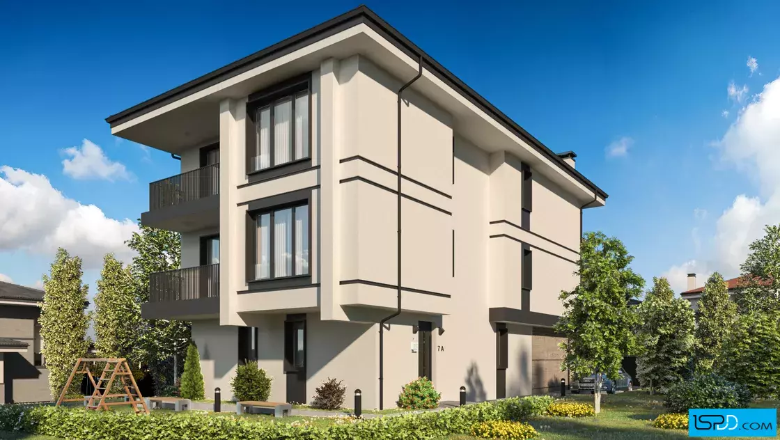 Проект на двуфамилна къща в гр. Айтос