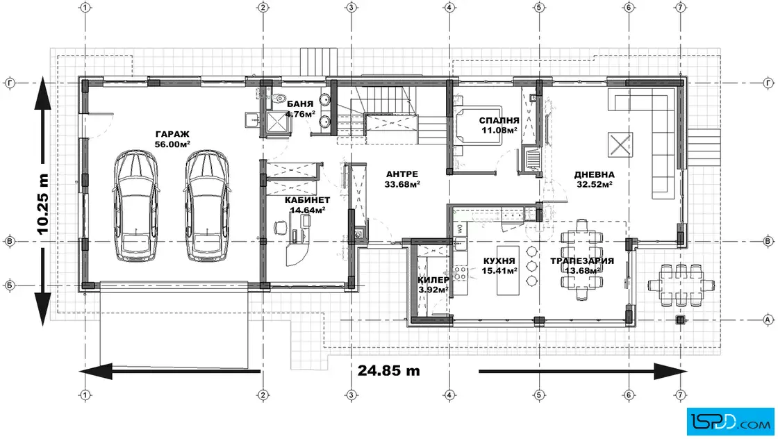 План на първи етаж