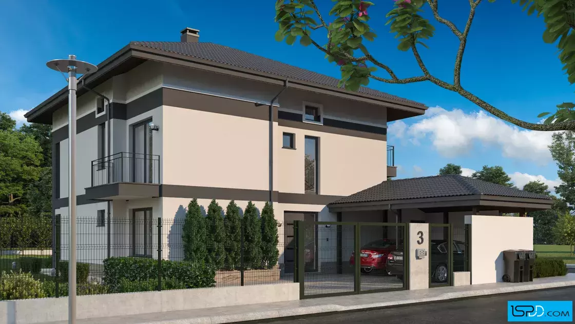 Проект на къща в с. Мрамор