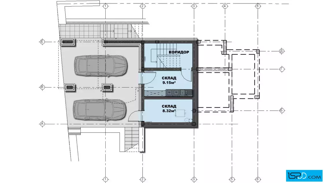 План на подземен етаж