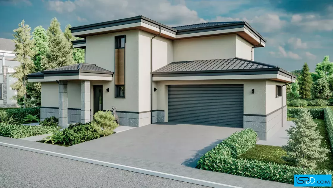 Проект на къща в с. Саранци