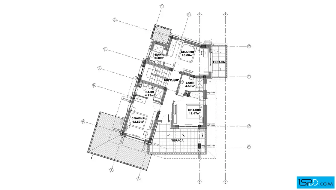 План на втори етаж