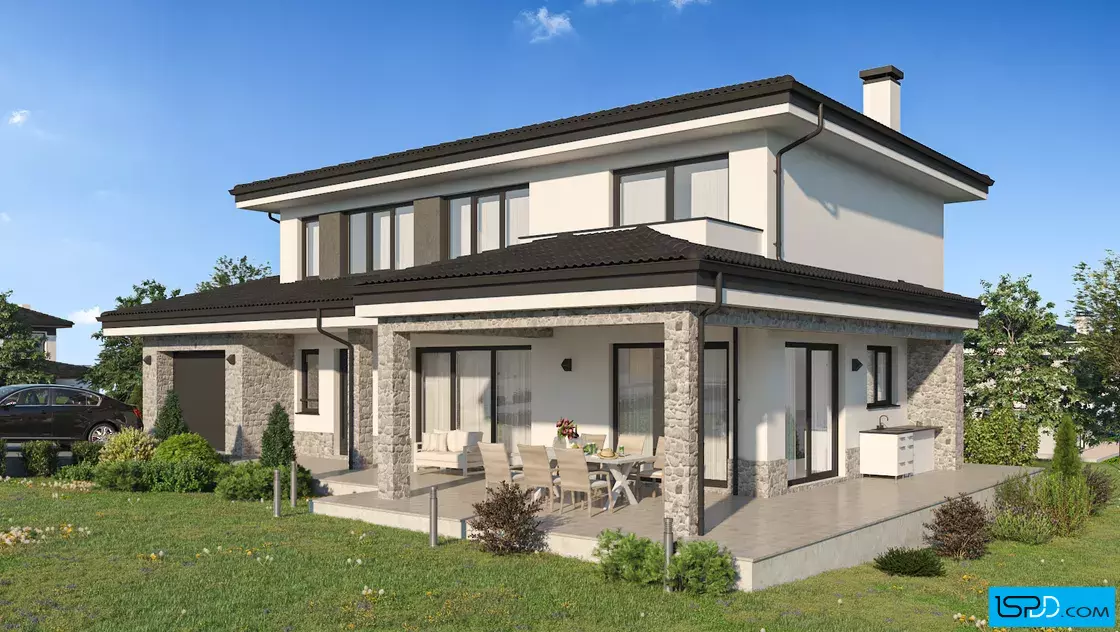 Проект на къща в с. Бистрица