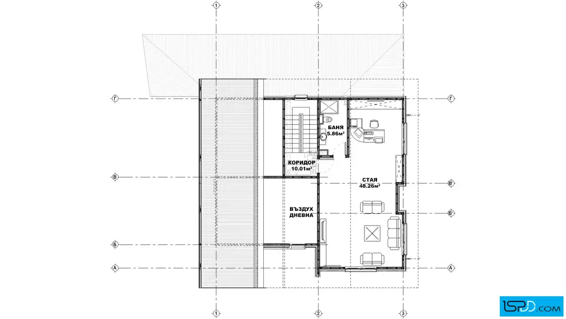 План на втори етаж