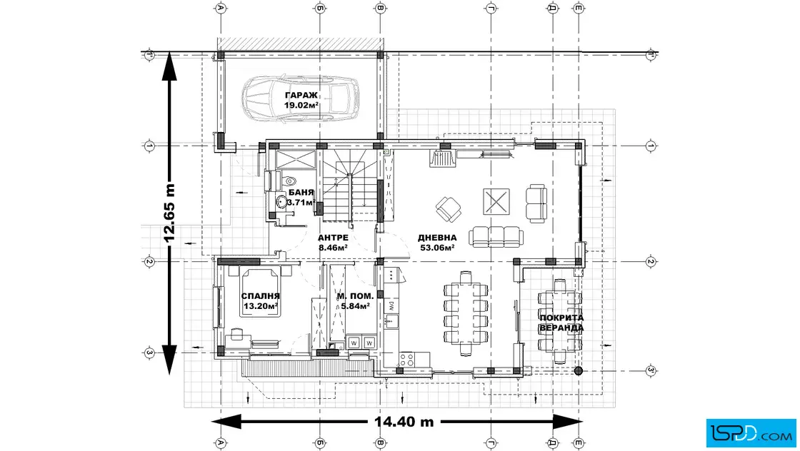 План на първи етаж