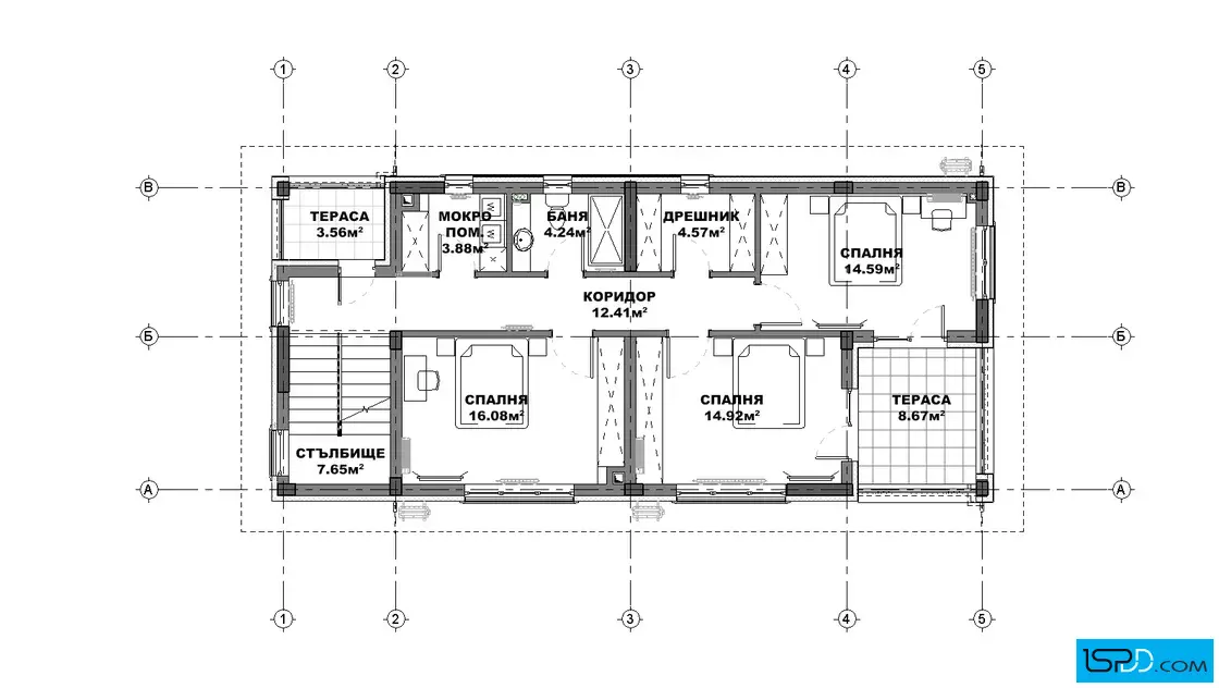План на втори етаж