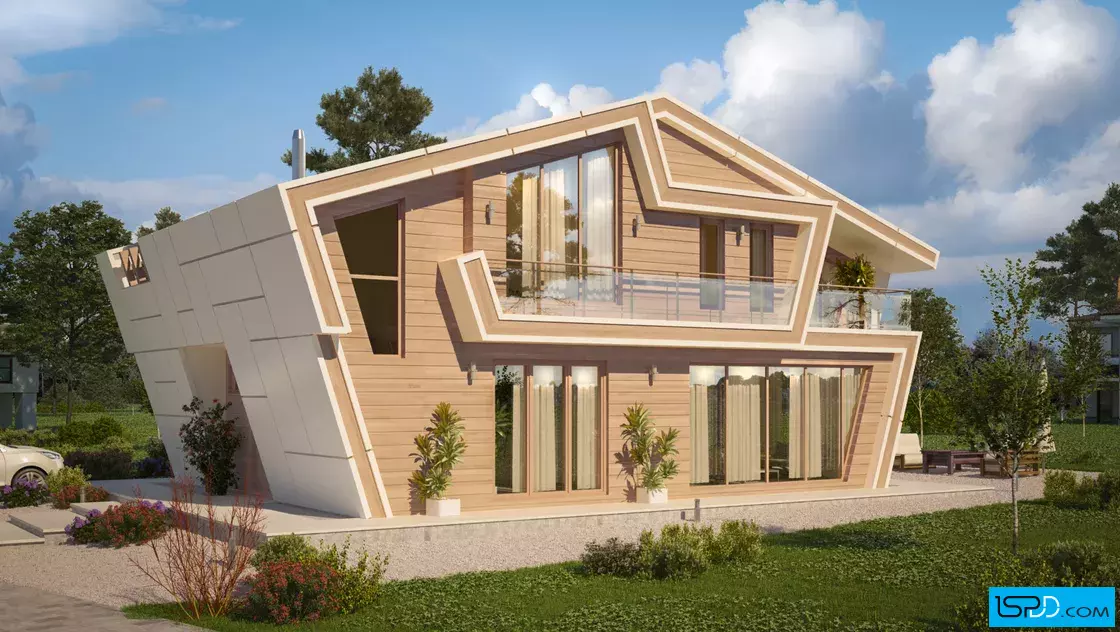 Проект на къща в гр. Бургас