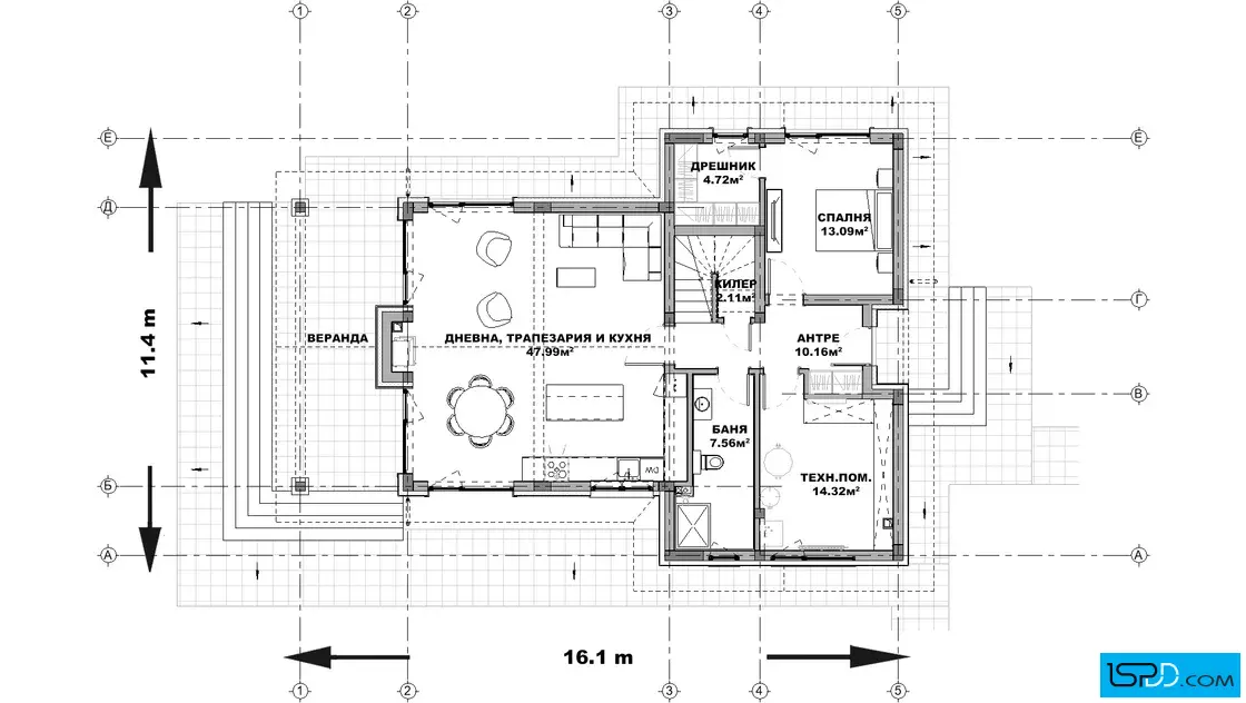 План на първи етаж