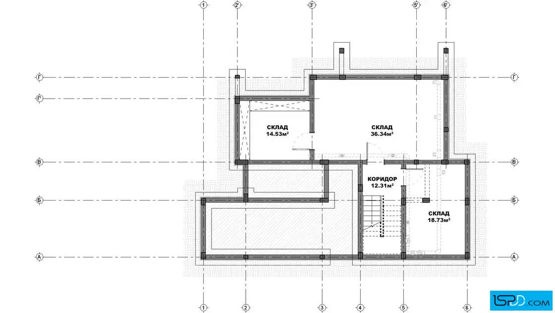 План на подземен етаж