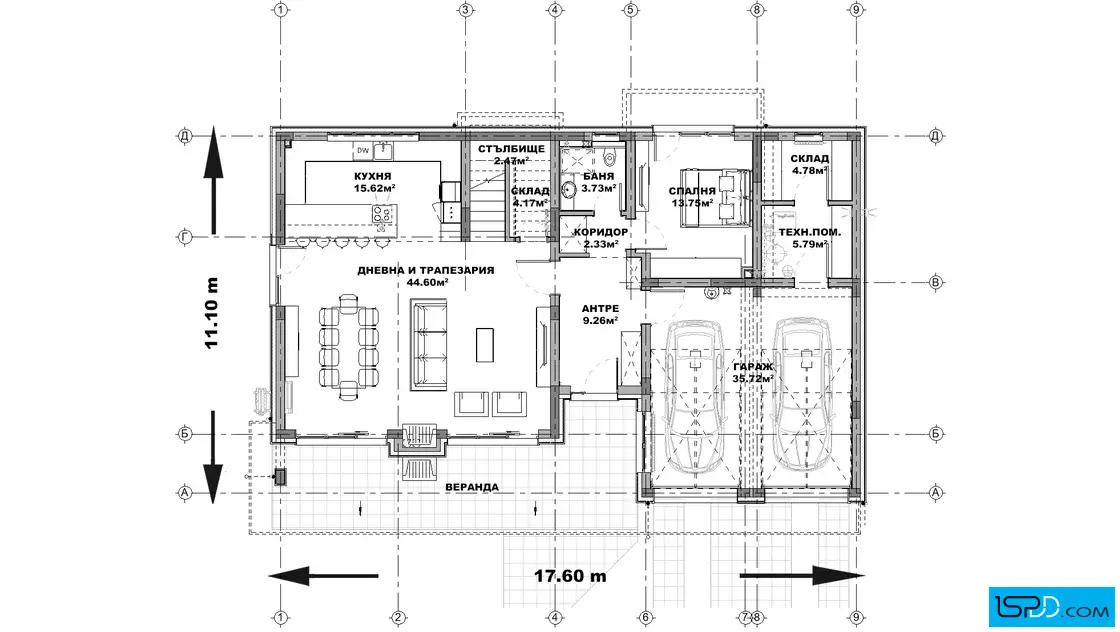 План на първи етаж
