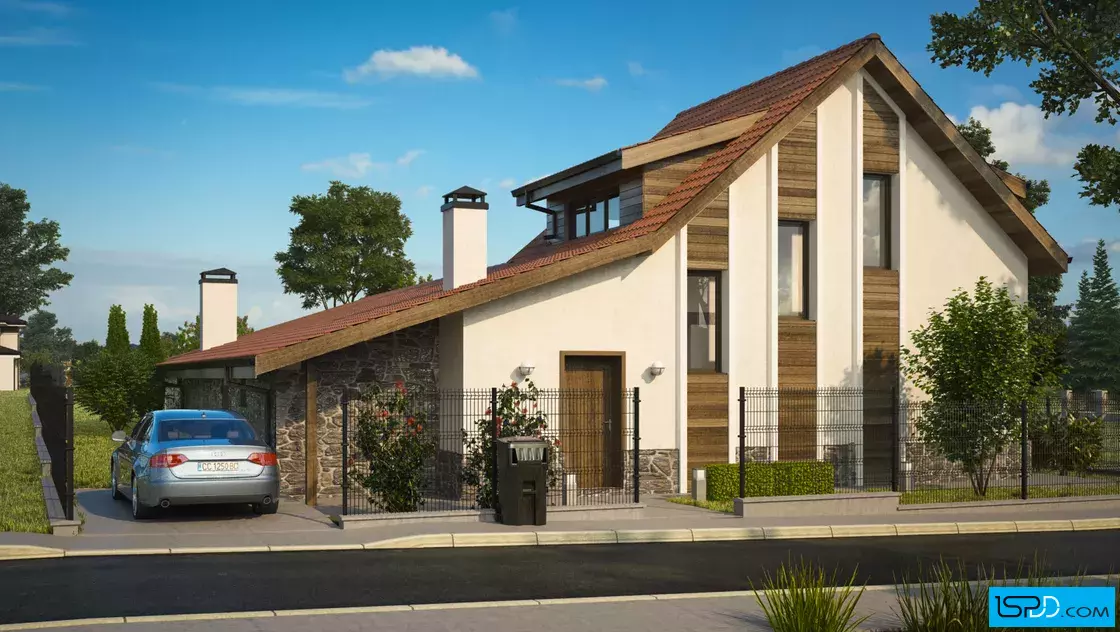 Проект на къща в с. Боснек