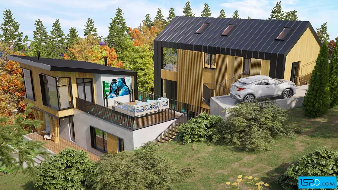 Проект на къща в с. Владая