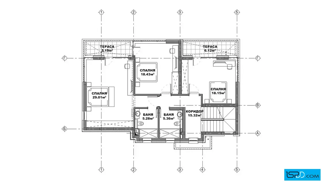 План на втори етаж