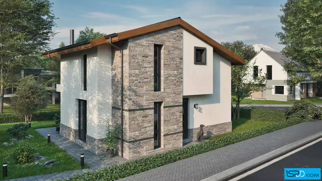 Проект на къща в гр. Нови Искър