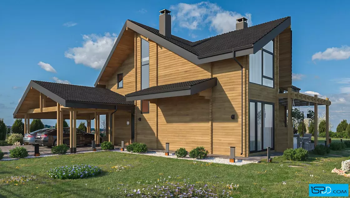 Проект на къща в с. Вакарел