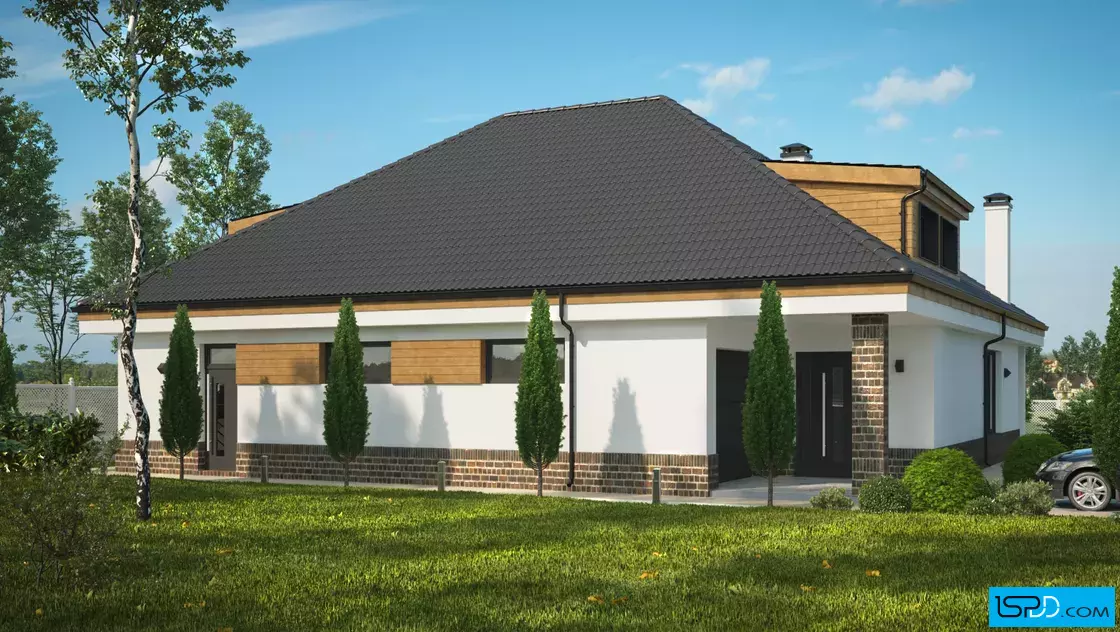 Проект на къща в гр. Хисаря