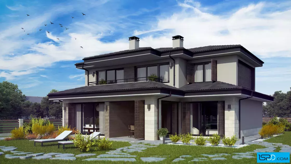 Проект на къща в гр. Мартен