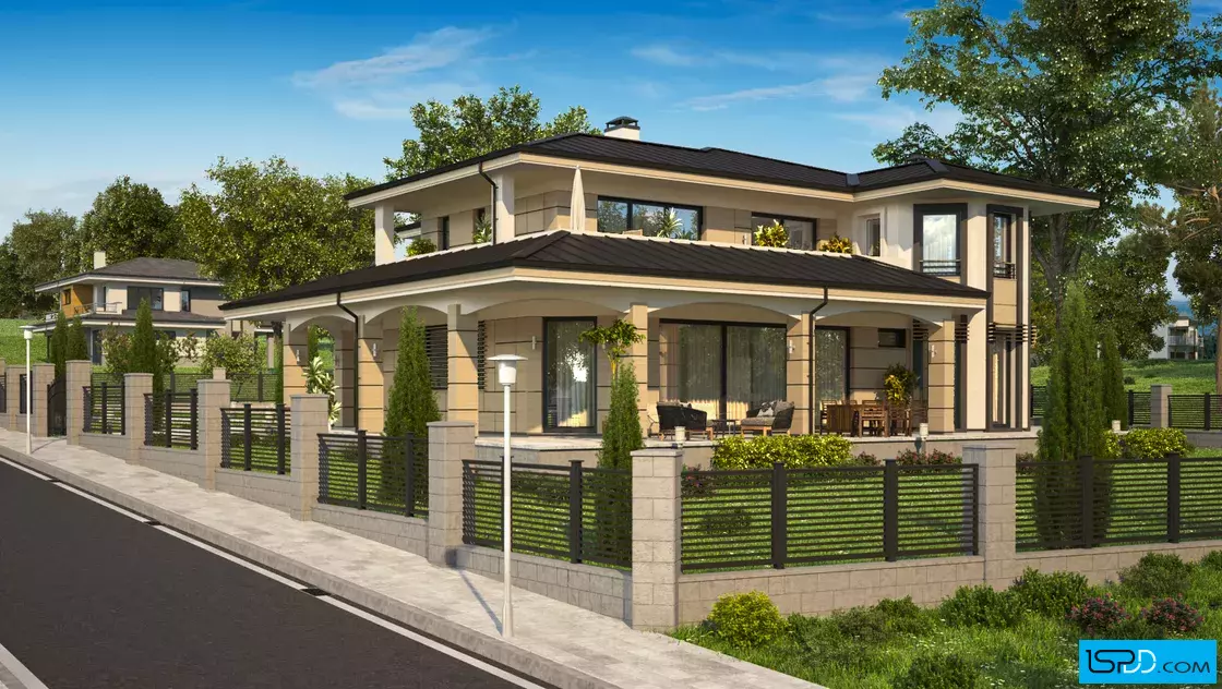 Проект на къща в с. Росен