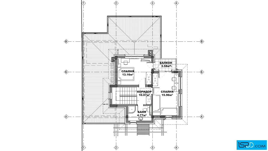 План на втори етаж
