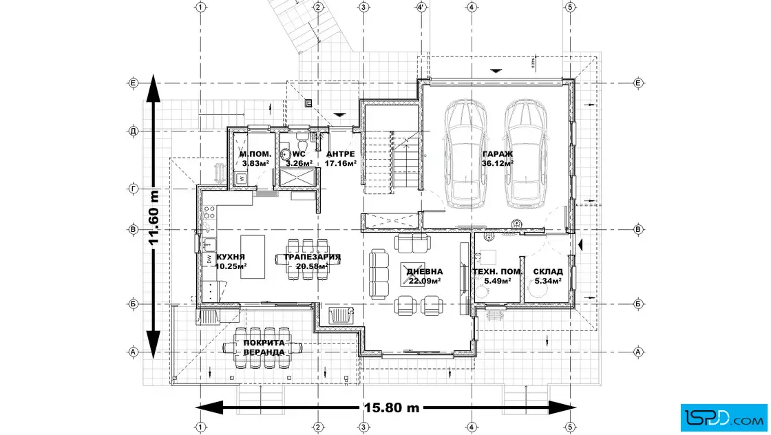План на първи етаж