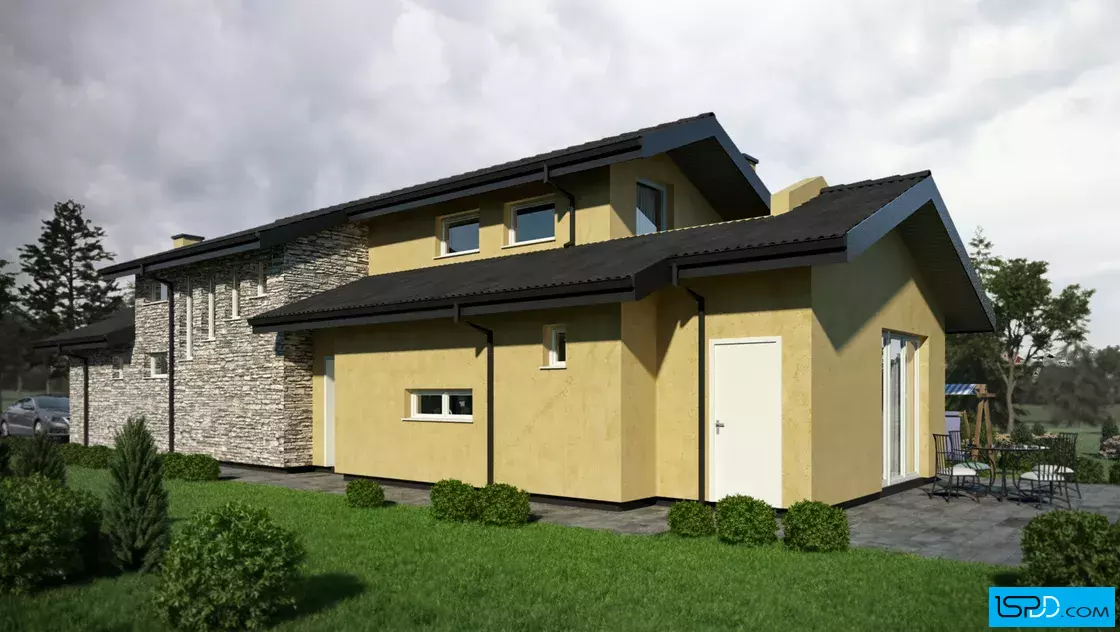 Проект на къща в с. Ветрен