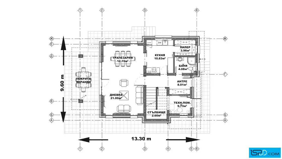 План на първи етаж