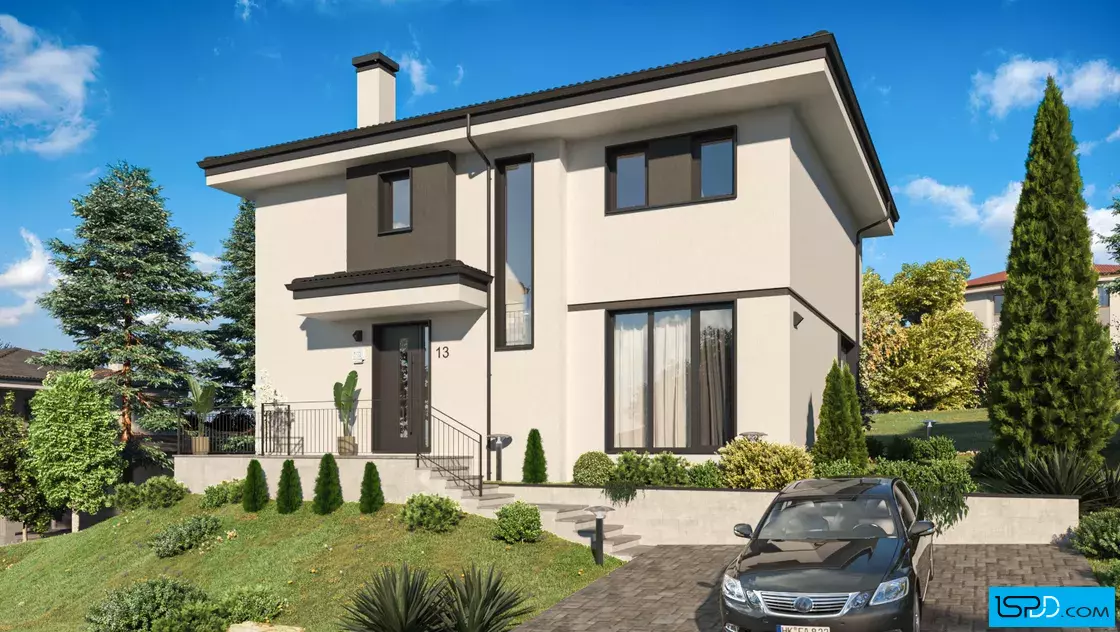 Проект на къща в с. Герман