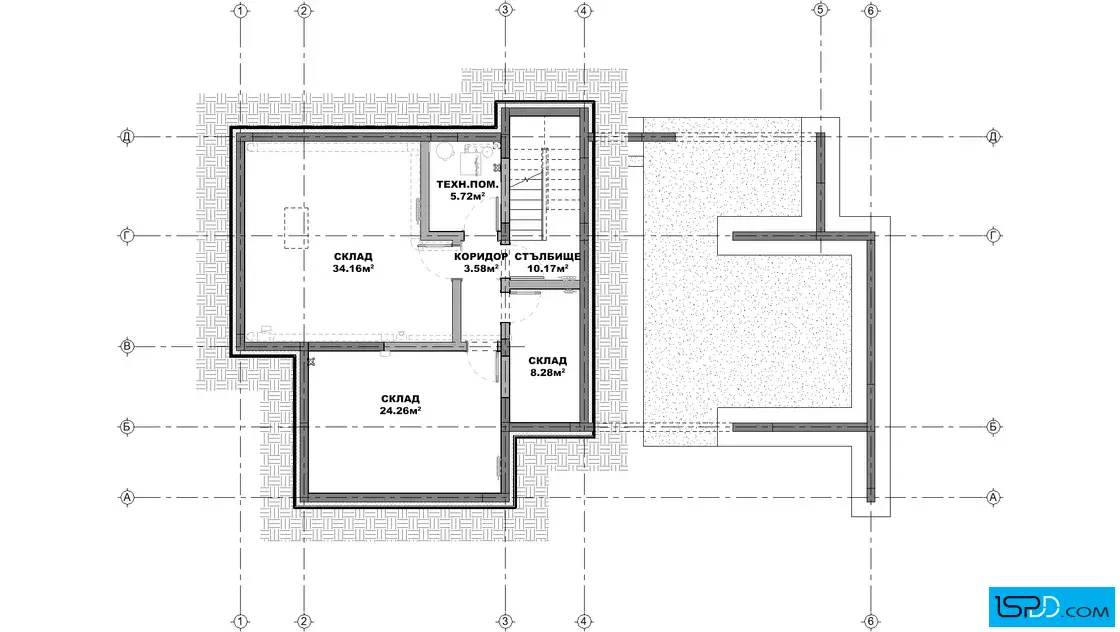 План на подземен етаж