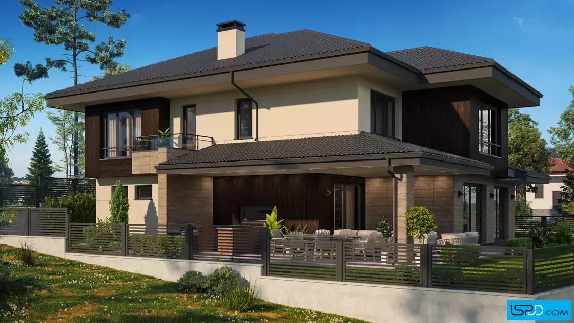 Проект на къща във в.з Горна Баня