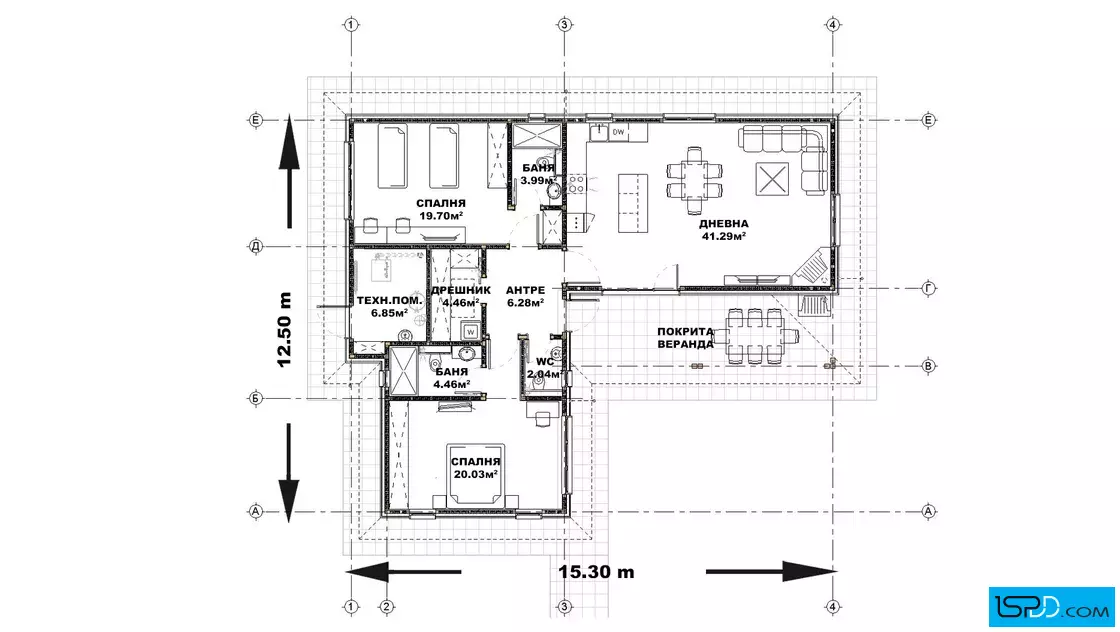 План на първи етаж