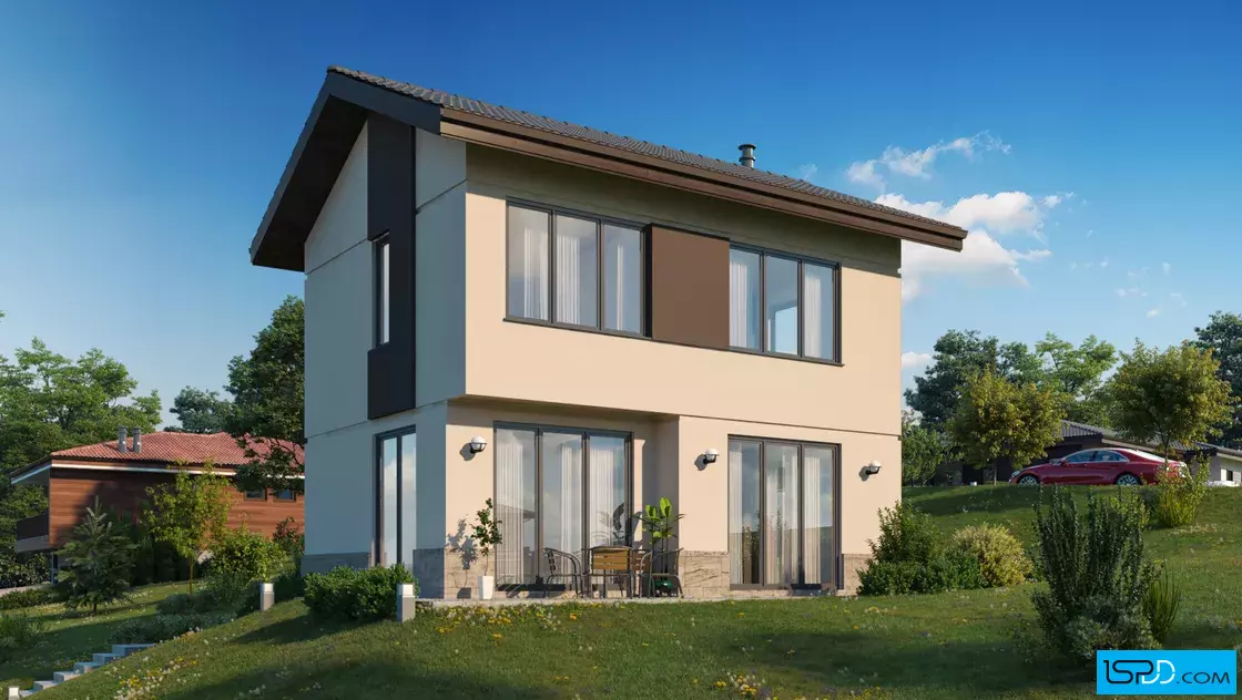 Проект на къща в с. Горна Малина